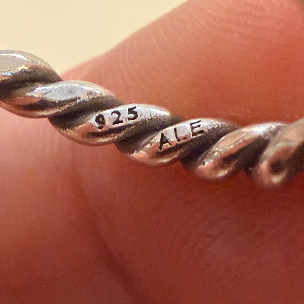 Silver Twisted Rings - Picture 3 of 4